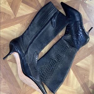 Max studio heel boots